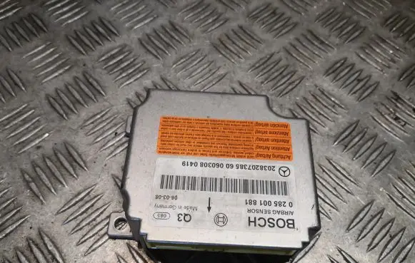 Mercedes-Benz C W203 Airbag control unit/module 2038207385 A2038207385