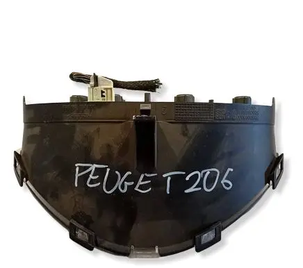 Peugeot 206 Speedometer (instrument cluster) 9655976380