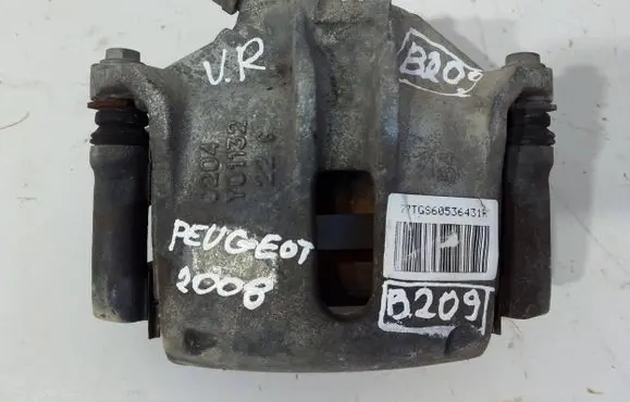 Opel Crossland X Front brake caliper 77TGS60536431R