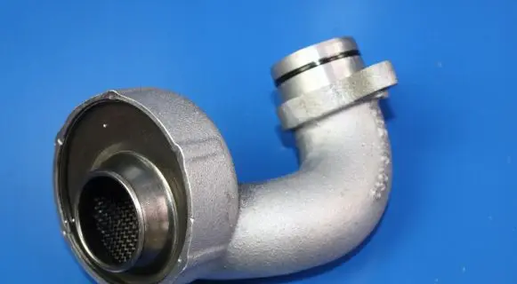 Volkswagen Touareg I Oil sump strainer pipe 