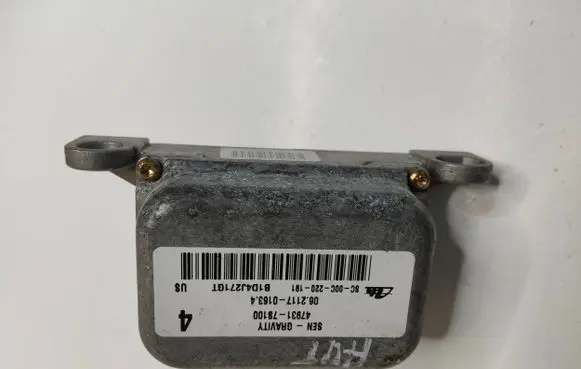 Nissan Murano Z50 ESP acceleration yaw rate sensor 47930CA080 06211701424 479317S100