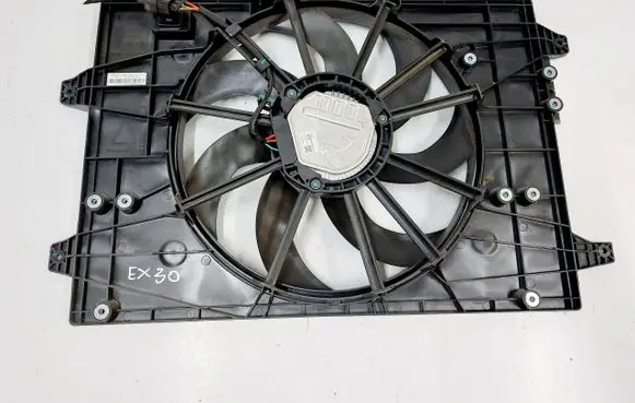 Electric radiator cooling fan
