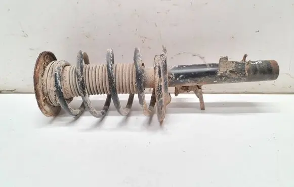 Ford Focus Front shock absorber with coil spring 383635EGT