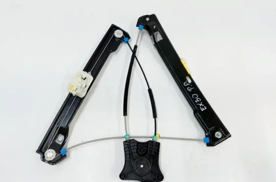 Front door window regulator with motor