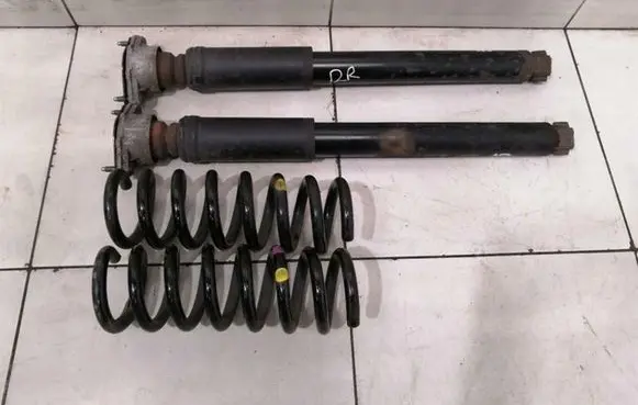 Mercedes-Benz C W204 Rear shock absorber with coil spring A2043201231 A2043240604