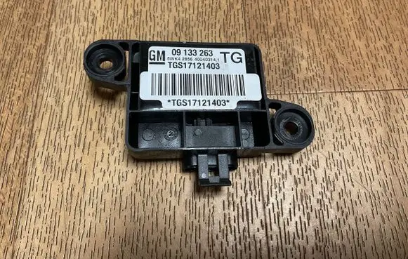 Opel Zafira A Airbag deployment crash/impact sensor 09133263 TGS17121403
