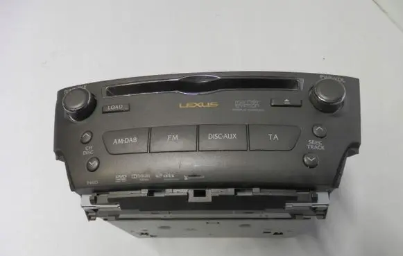 Lexus IS 220D-250-350 Radio/CD/DVD/GPS head unit 8612053B40