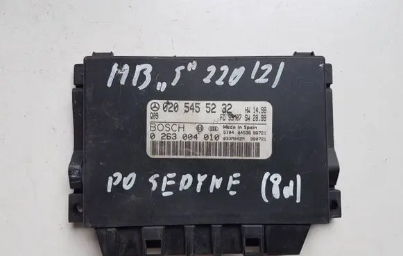 Mercedes-Benz S W220 Parking PDC control unit/module 0205455232 0263004010
