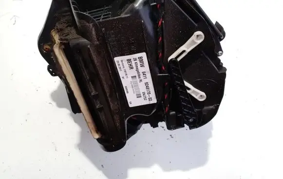 Interior heater climate box assembly