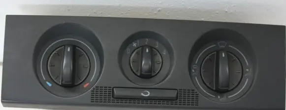 Skoda Fabia Mk1 (6Y) Climate control unit 6Y0819045K