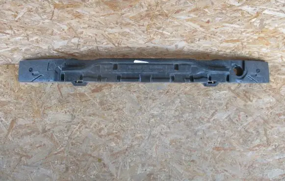 Front bumper foam support bar