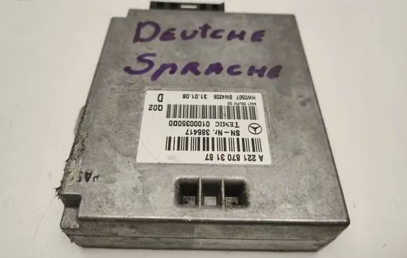Mercedes-Benz CL C216 Other control units/modules A2218703187