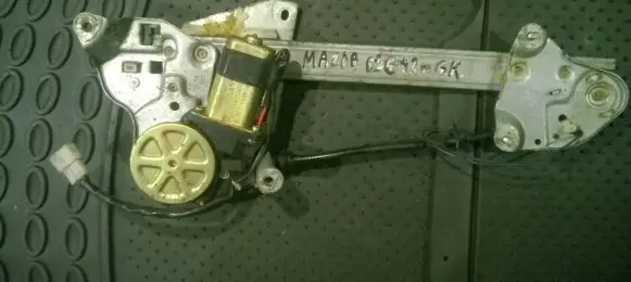 Mazda 626 Sliding door window regulator with motor 61364 61377