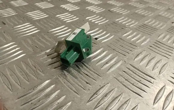 Airbag deployment crash/impact sensor