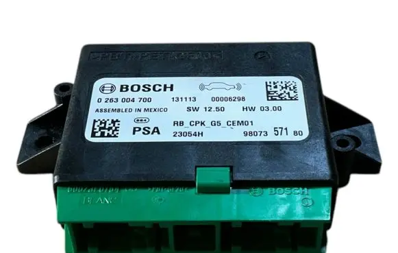 Peugeot 2008 I Parking PDC control unit/module 0263004700 9807357180