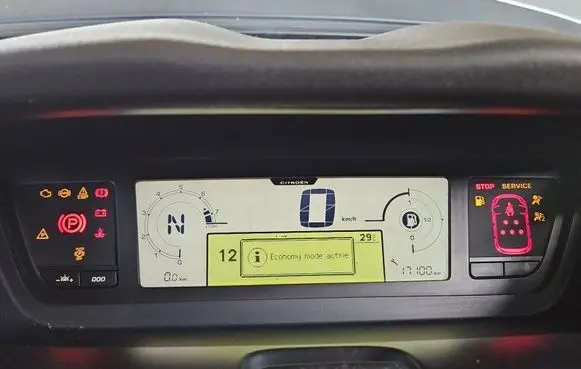 Citroen C4 Grand Picasso Speedometer (instrument cluster) P9666704480 IMPRK1604751