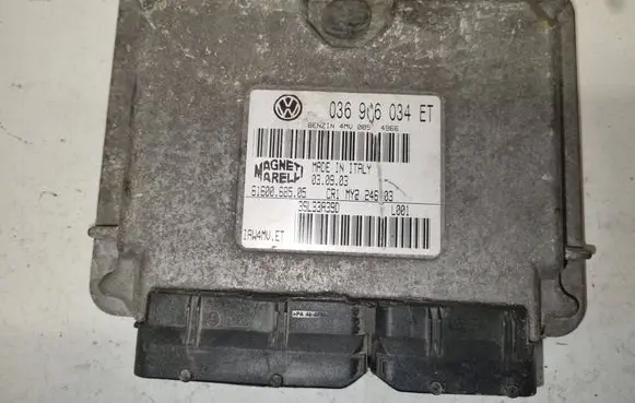 Skoda Fabia Mk1 (6Y) Engine control unit/module ECU 036906034ET 6160068505 3SL33A39D