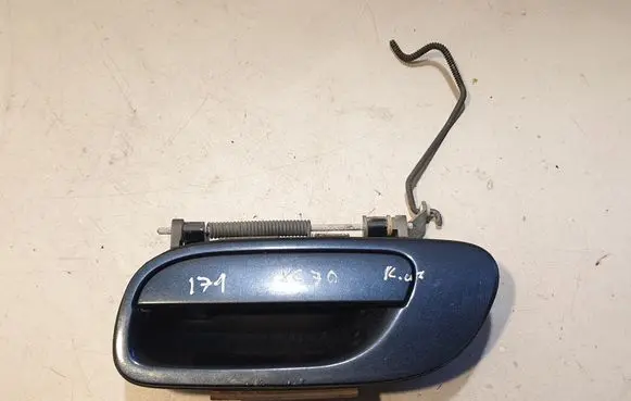 Rear door exterior handle
