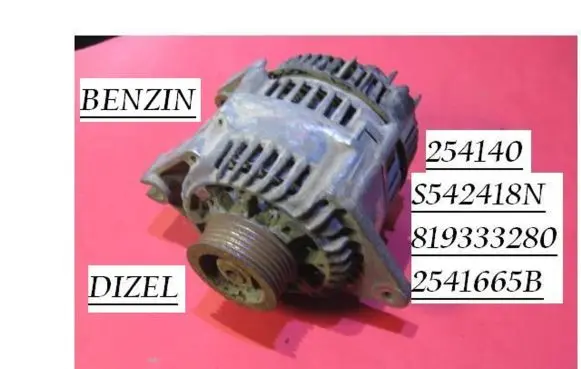 Citroen Xantia Generator/alternator 254140 S542418N