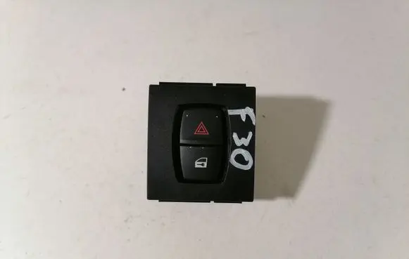 BMW 3 F30 F35 F31 Hazard light switch 9231786