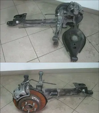 Chevrolet Captiva Rear wheel hub spindle/knuckle 