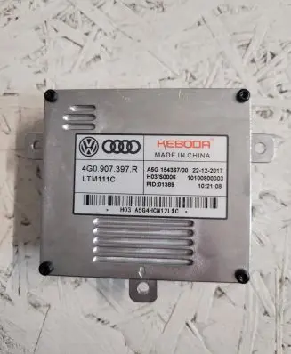 Audi A6 S6 C7 4G Headlight ballast module Xenon 4G0907397R 10100900003 LT0101C