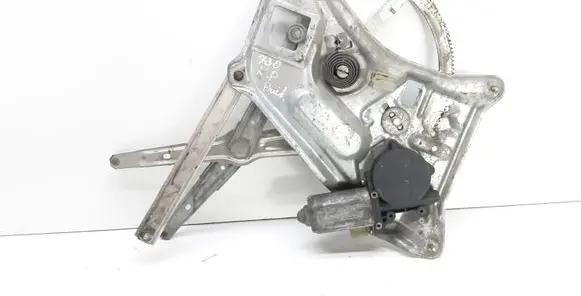 BMW 7 E32 Front door window regulator with motor 1938367 0130821186