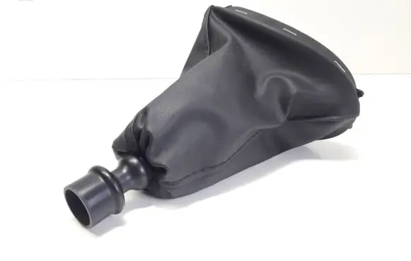 Gear lever shifter trim leather/knob