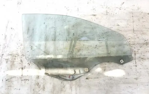 Mazda 323 F Front door window glass four-door