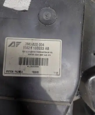 Volkswagen Sharan Interior heater climate box assembly 7M3820004 YM2H18D283AB