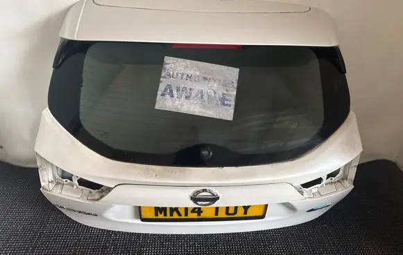 Nissan Qashqai Tailgate/trunk/boot lid OAB