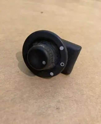 Renault Kangoo II Wing mirror switch 255704649R N3274