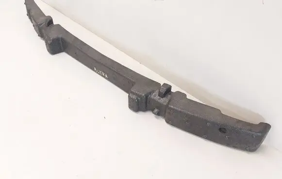 Front bumper foam support bar