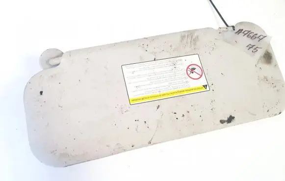 Peugeot 207 Sun visor