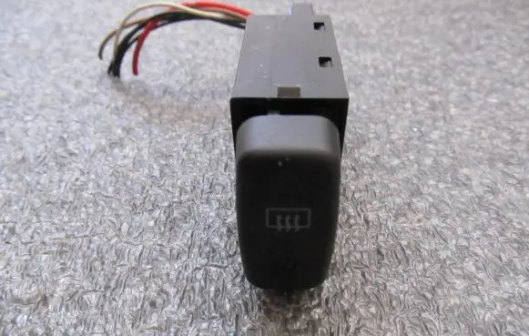 Citroen C-Zero Windscreen/window heater switch R2364 2A24