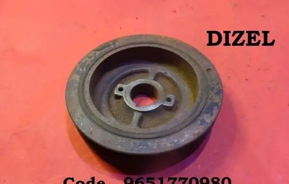 Fiat Ulysse Crankshaft pulley 9651770980
