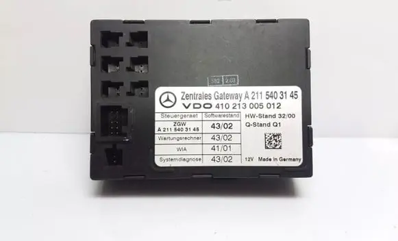 Mercedes-Benz E W211 Gateway control module A2115403145