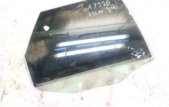Volvo S40, V40 Rear door window glass