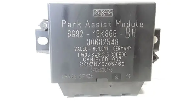 Volvo S80 Parking PDC control unit/module 30682548 6G9215K866BH