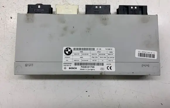 BMW 3 GT F34 Tailgate/trunk control unit/module 61357410612 7410612 F005V01708