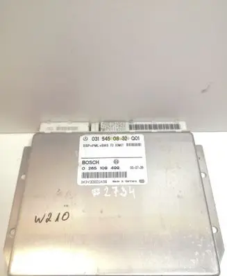 Mercedes-Benz E W210 ESP (stability system) control unit 0315450832