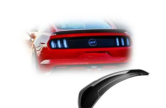 Ford Mustang VI Rear window tailgate spoiler 