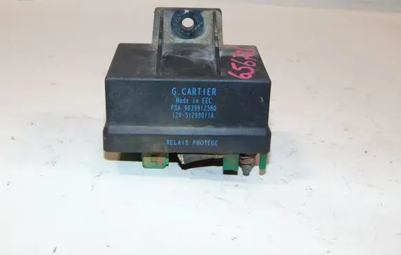 Citroen C3 Glow plug pre-heat relay 9639912580 51299011A