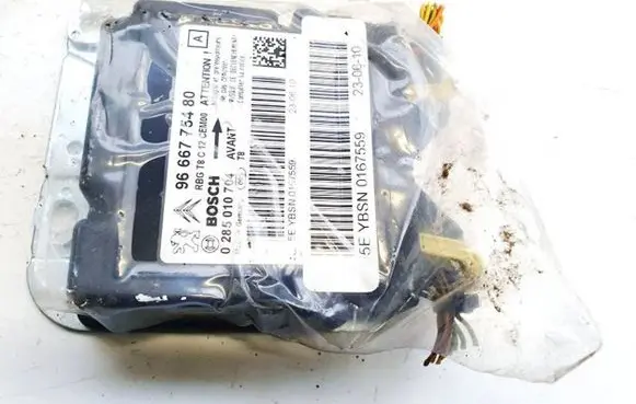 Peugeot 3008 I Airbag control unit/module 9666775480 0285010704