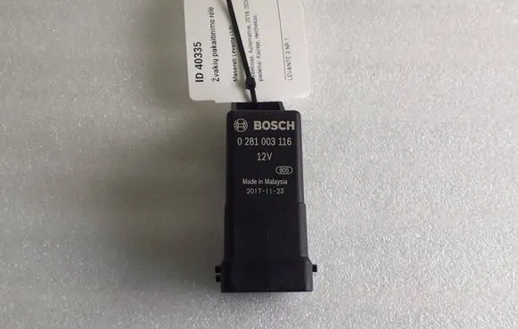 Maserati Levante Glow plug pre-heat relay 68158081AC 0281003116