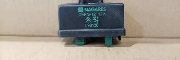 Peugeot 607 Glow plug pre-heat relay 598138 NAGARES