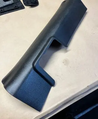 KIA Carens III Front sill trim cover 85870A4000 A048643 90087191