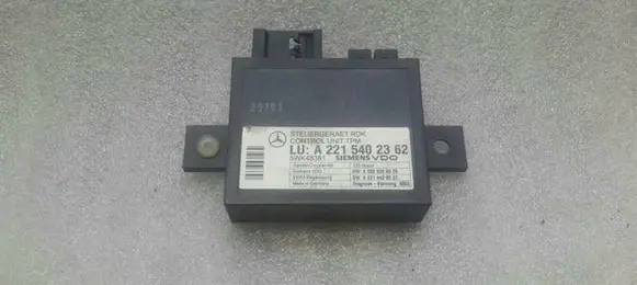 Mercedes-Benz CL C216 Tire pressure control unit A2215402362