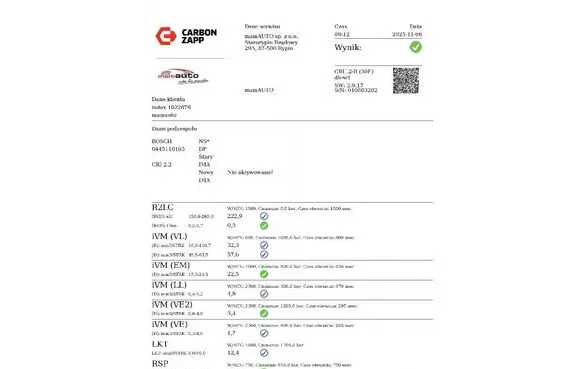 Opel Zafira B Fuel injector 0445110165