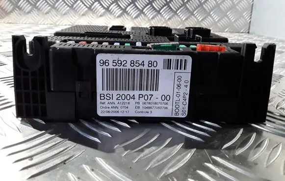 Peugeot 207 Comfort/convenience module 9659285480